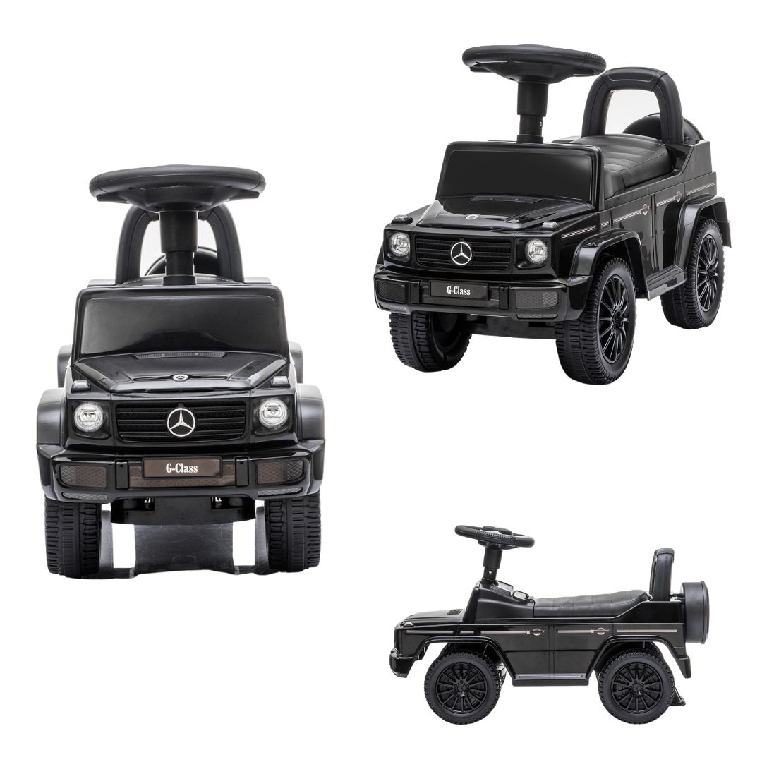 BabyOno Ride-On Περπατούρα Παιδικό Αυτοκίνητο Τζιπ Mercedes Μαύρο - 1