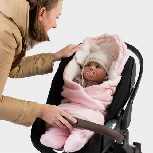Nuvita Universal Ποδόσακος Moovo Cuddle 9100 Pink - 2