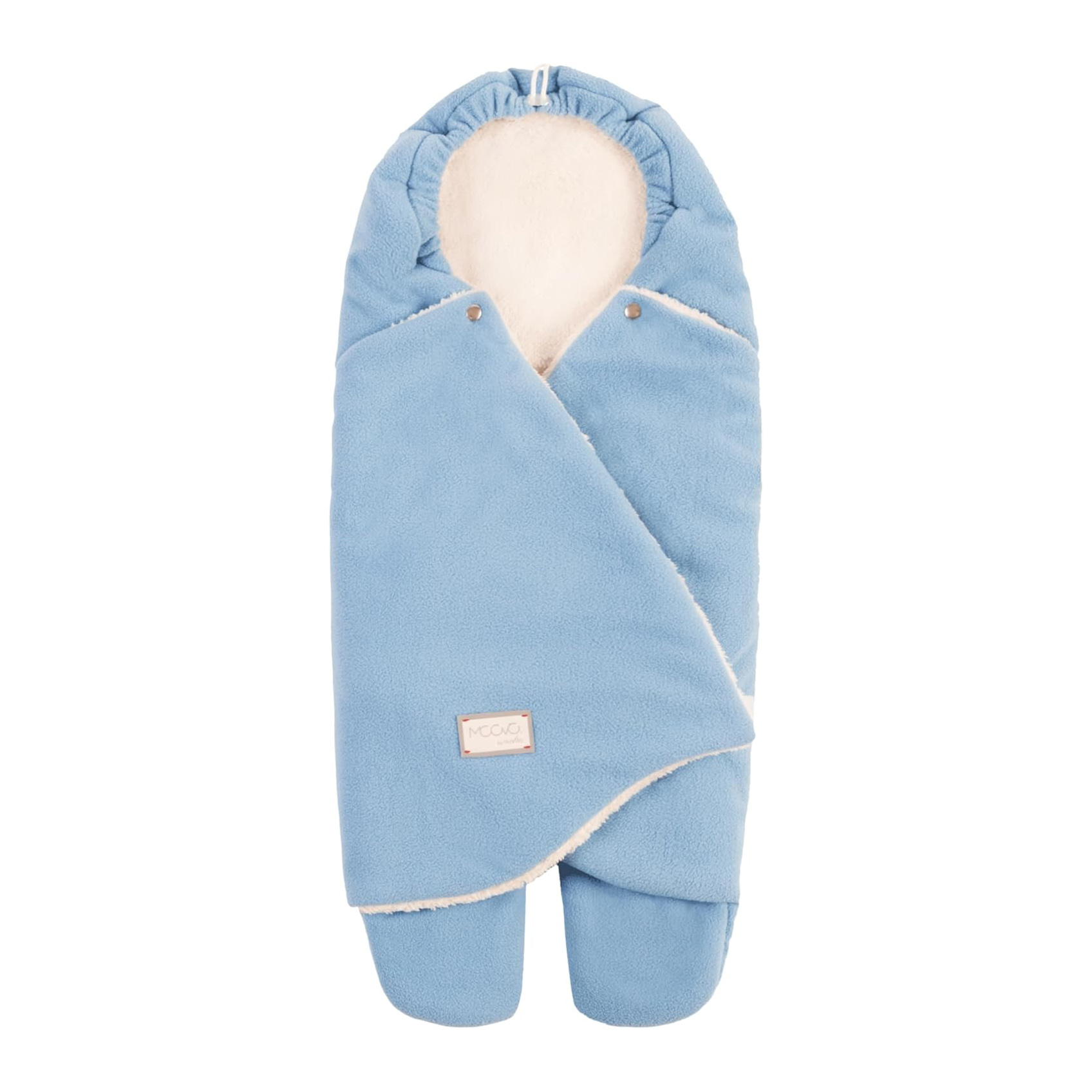 Nuvita Universal Ποδόσακος Moovo Cuddle 9100 Light Blue-Cream - 2