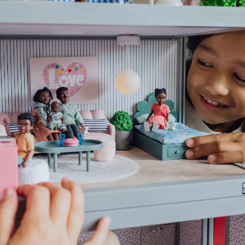 Lundby Μινιατούρες Οικογένεια Billie 5τμχ. για Κουκλόσπιτo DIY - 2