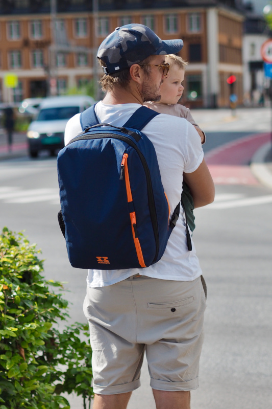 Minimeis G4 Σακίδιο Πλάτης Backpack Navy 28L - 1