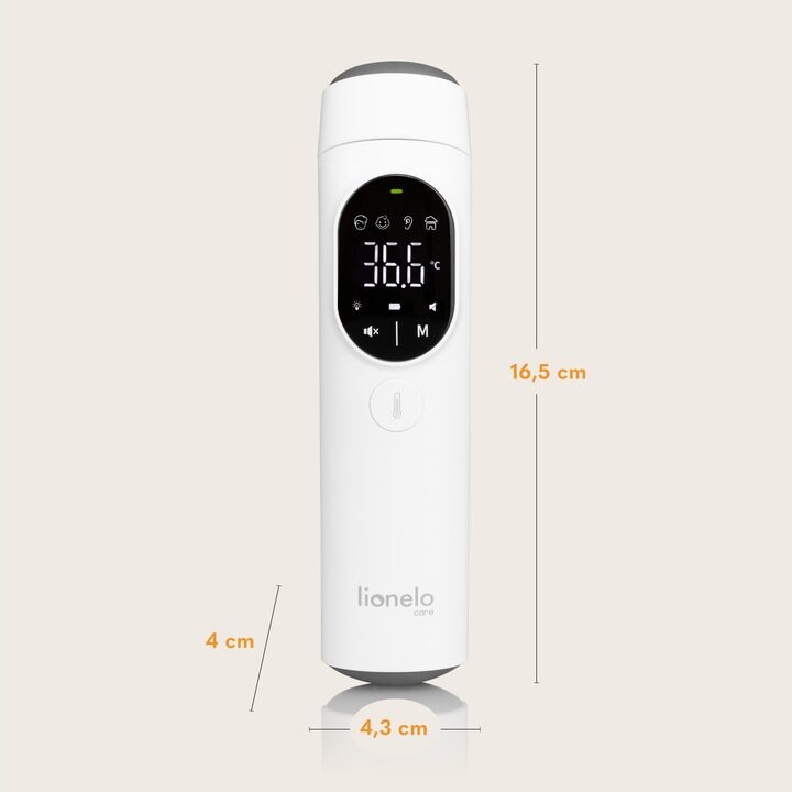 Lionelo FeverScan Ανέπαφο Θερμόμετρο Υπέρυθρων για Μέτρηση Θερμοκρασίας σε 1 Δευτερόλεπτο - 10