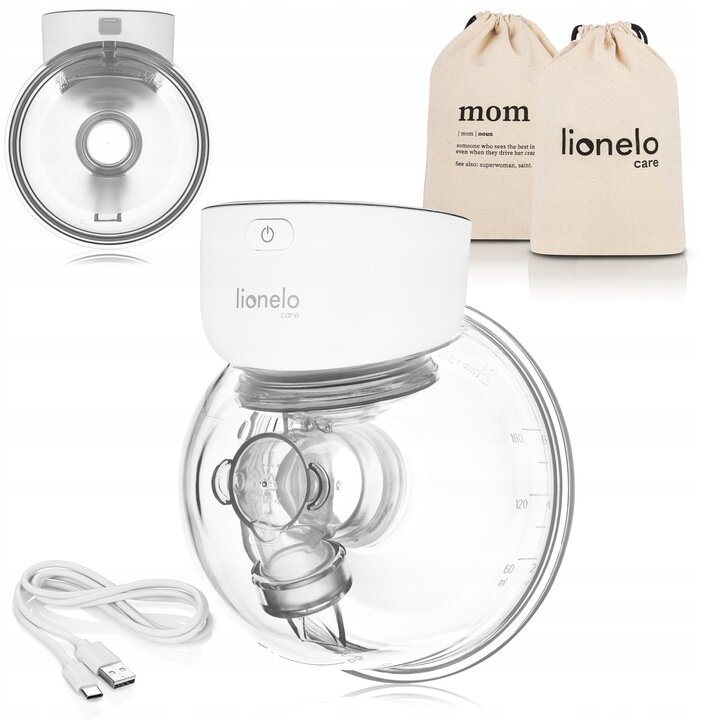 Lionelo Fidi Free Simple Ηλεκτρικό Ασύρματο Θήλαστρο White - 1
