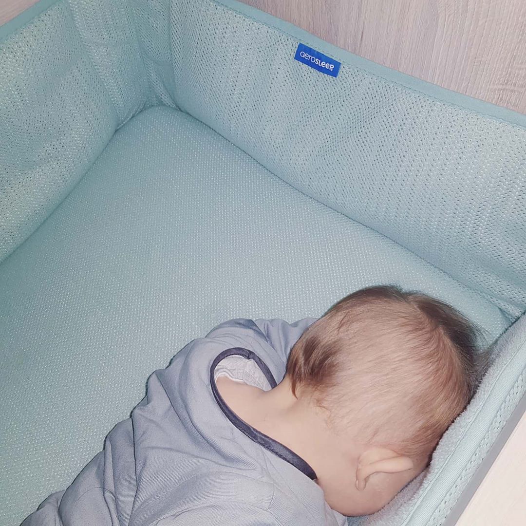 Aerosleep Προστατευτική Πάντα 170x30εκ. για Κρεβάτι & Παρκοκρέβατο Ροδακινί - 1