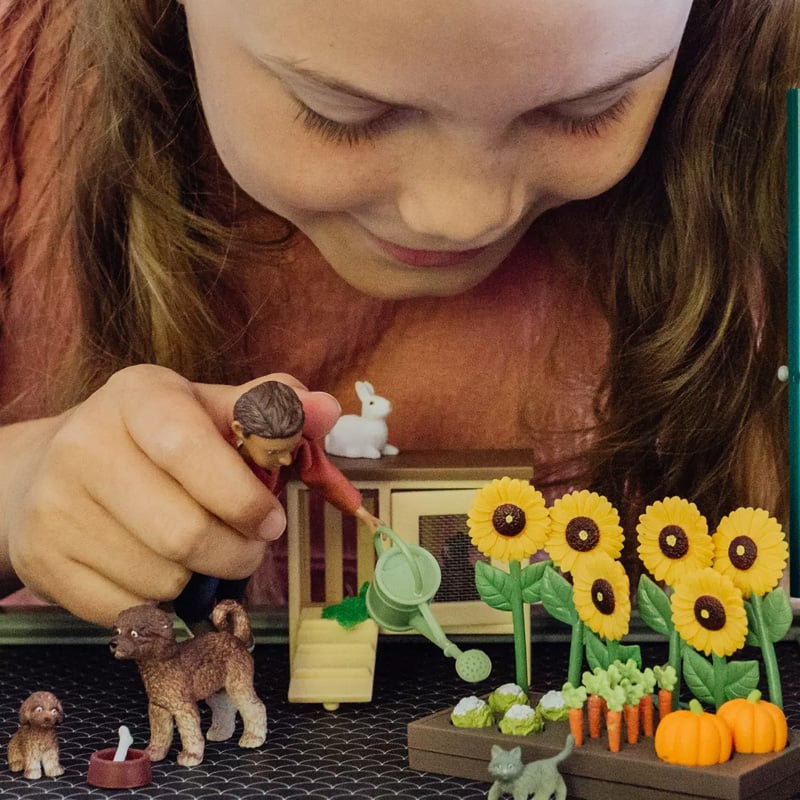 Lundby Μινιατούρες Σετ Ζωάκια Κατοικίδια για Κουκλόσπιτο DIY - 1