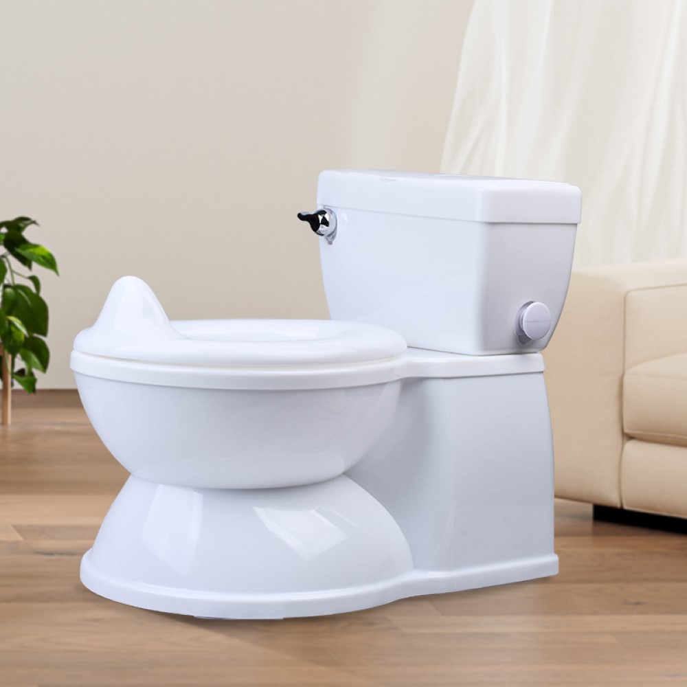 Babywise Παιδικό Γιο-Γιό με Ήχο από Καζανάκι Potty Wise White - 1
