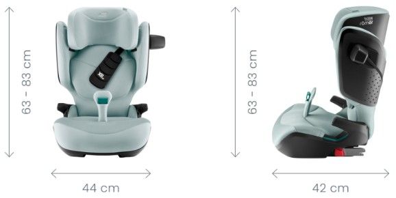 Britax Romer Κάθισμα Αυτοκινήτου Kidfix Pro Lux iSize 100-150cm (15-36kg) Linen Grey - 5