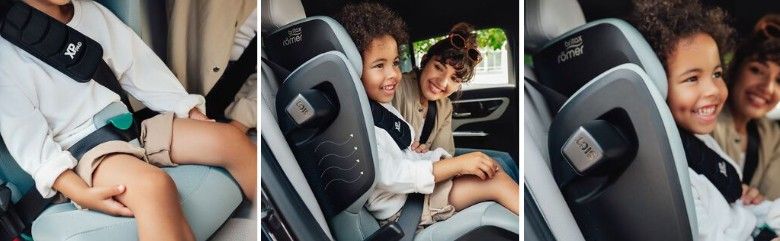 Britax Romer Κάθισμα Αυτοκινήτου Kidfix Pro Lux iSize 100-150cm (15-36kg) Linen Grey - 3