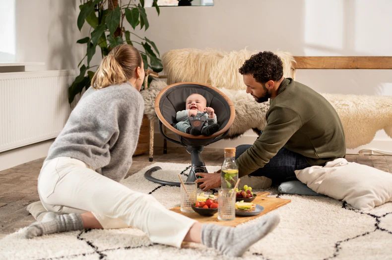 Maxi Cosi Cassia Βρεφικό Ρηλάξ Λικνιζόμενο Classic Grey - 1