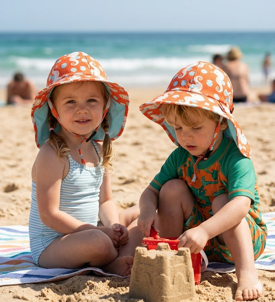 Zoocchini Cape Sunhat Upf50 Seahorse - 2-4 Ετών - 1
