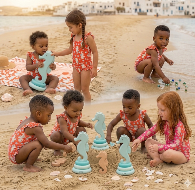 Ολόσωμο Μαγιώ Sally The Seahorse - 12-24M - 1