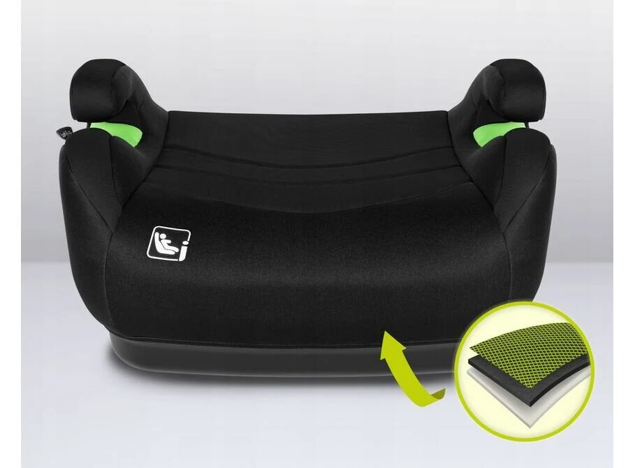 Lionelo Luuk Fix I-Size Κάθισμα Αυτοκινήτου Isofix 22-36Kg Black