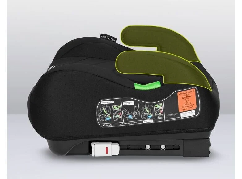 Lionelo Luuk Fix I-Size Κάθισμα Αυτοκινήτου Isofix 22-36Kg Gray Stone