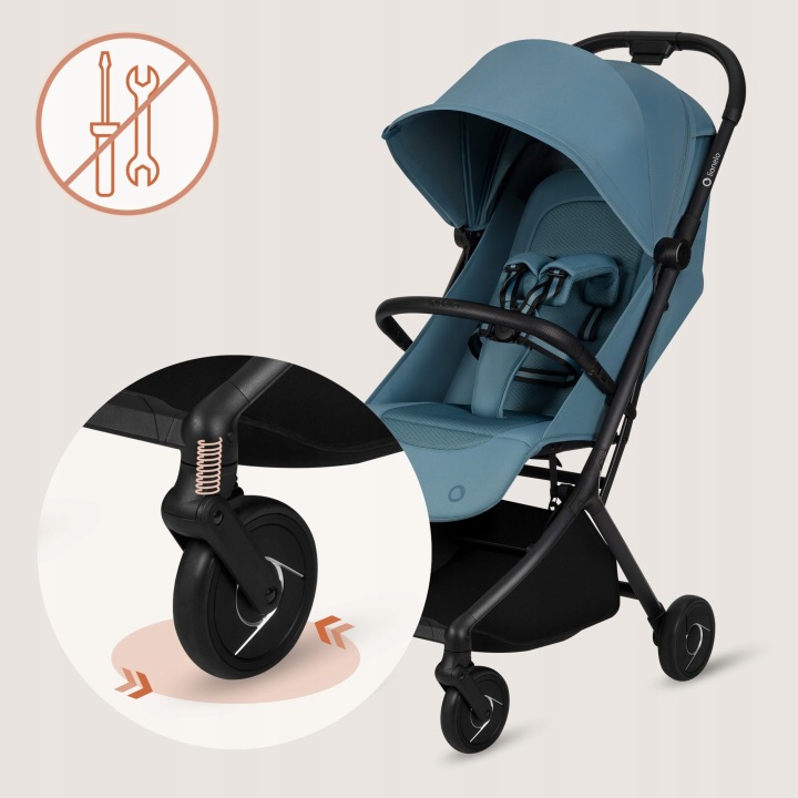 Lionelo Sia Καρότσι Ταξιδίου Έως 22Kg Blue Sky