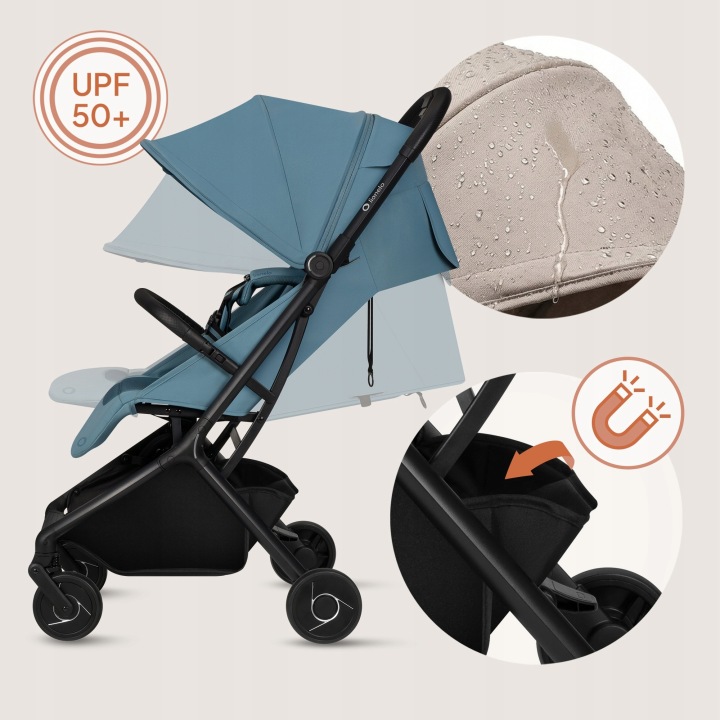 Lionelo Sia Καρότσι Ταξιδίου Έως 22Kg Blue Sky