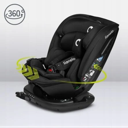 Lionelo Bastian Rwf I-Size Κάθισμα Αυτοκινήτου 40-150 Cm Isofix Gray Stone