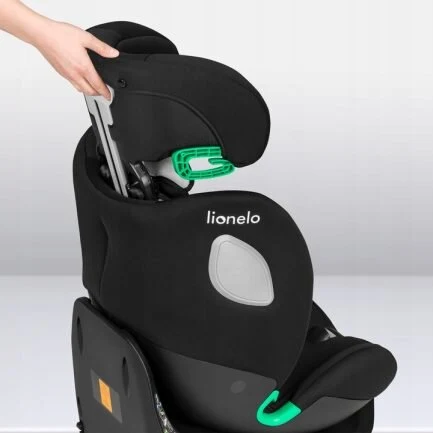 Lionelo Braam I-Size Κάθισμα Αυτοκινήτου 40-150 Cm Isofix Black Carbon