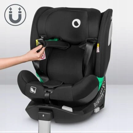 Lionelo Braam I-Size Κάθισμα Αυτοκινήτου 40-150 Cm Isofix Black Carbon