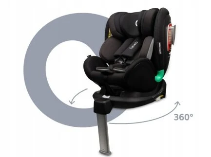 Lionelo Antoon I-Size Κάθισμα Αυτοκινήτου 40-105 Cm Isofix Black 5902581659323