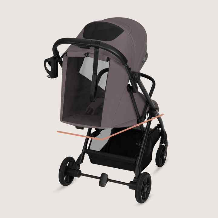Lionelo Tansi Καρότσι Ταξιδίου Έως 22Kg Beige Taupe
