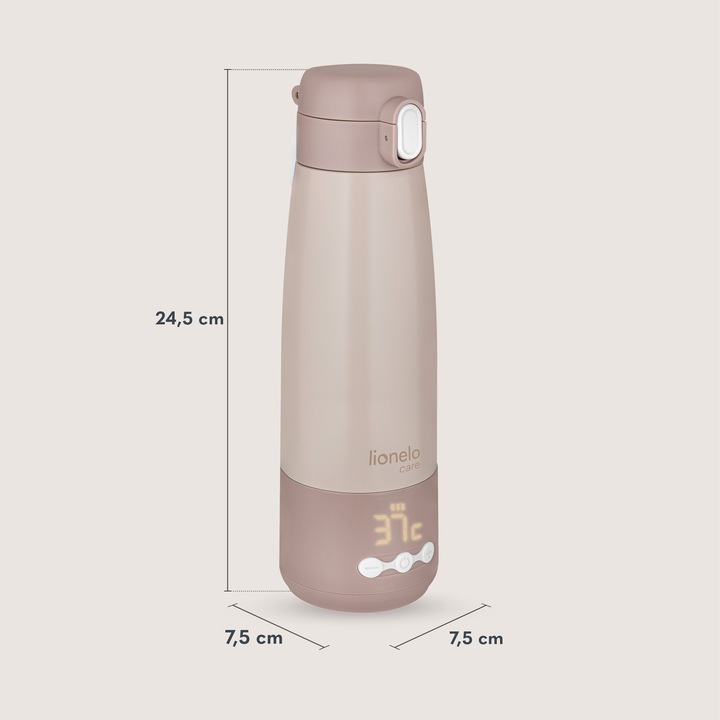 Lionelo Thermup Bottle Φορητός Θερμαντήρας Μπιμπερό & Θερμός 350Ml