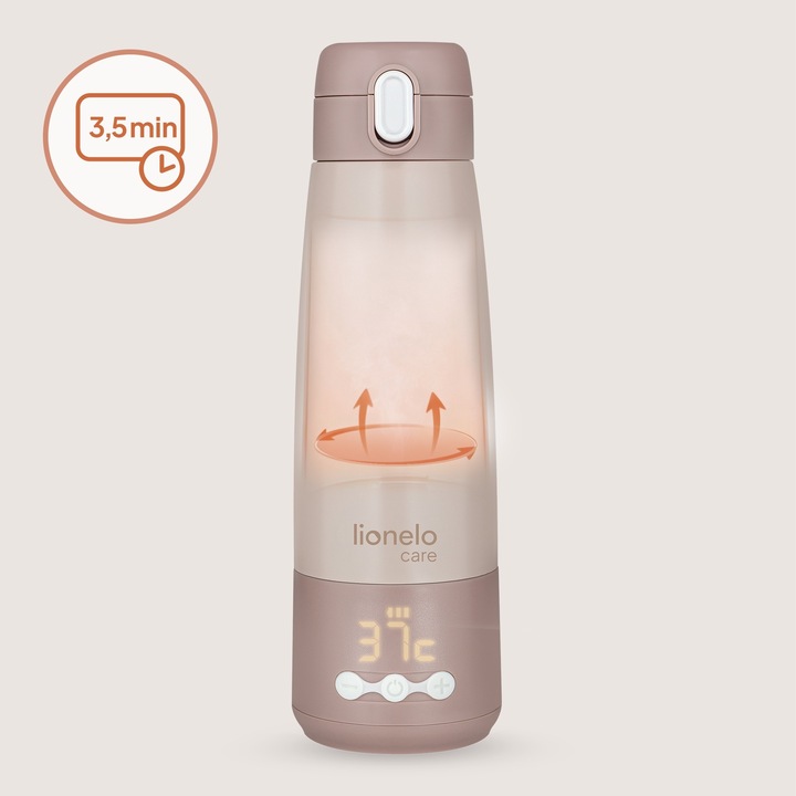 Lionelo Thermup Bottle Φορητός Θερμαντήρας Μπιμπερό & Θερμός 350Ml