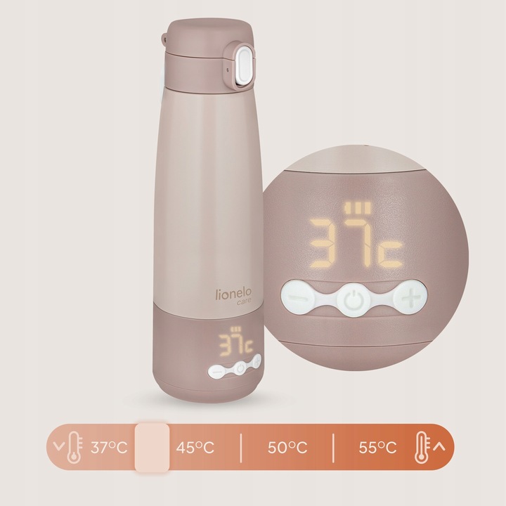 Lionelo Thermup Bottle Φορητός Θερμαντήρας Μπιμπερό & Θερμός 350Ml