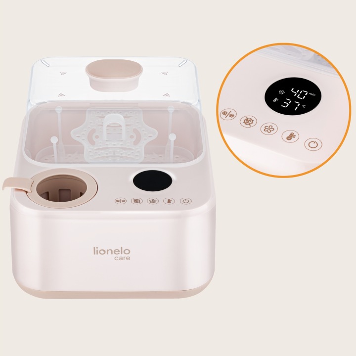 Lionelo Steamup Αποστειρωτής – Στεγνωτήρας – Θερμαντήρας 3 Σε 1 Beige