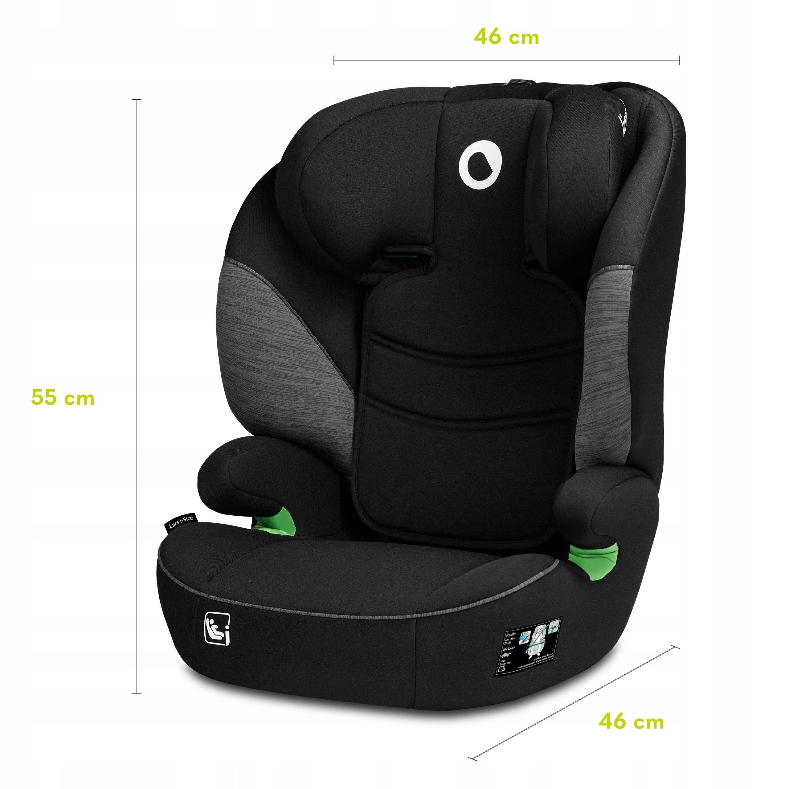 Lionelo Lars Plus I-Size Κάθισμα Αυτοκινήτου 100-150Cm Ή 15-36Kg Tirquase