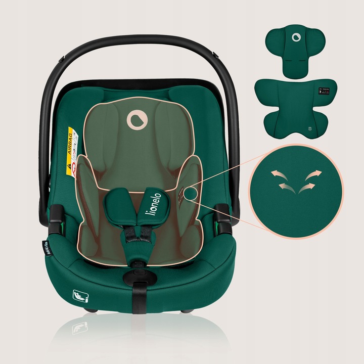 Lionelo Astrid I-Size Κάθισμα Αυτοκινήτου 40-87Cm Green Forest