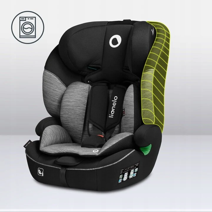 Lionelo Levi One I-Size Κάθισμα Αυτοκινήτου 9-36Kg Black Gray