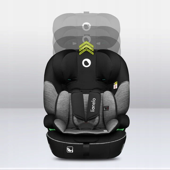 Lionelo Levi One I-Size Κάθισμα Αυτοκινήτου 9-36Kg Black Carbon