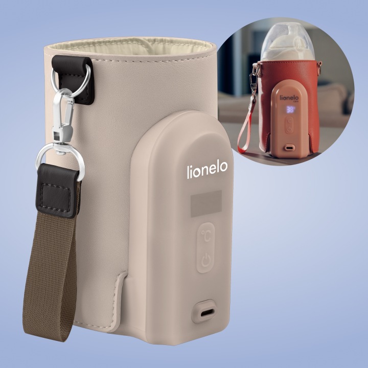 Lionelo Thermup Go Evo Θερμαντήρας Ταξιδίου Beige Taupe