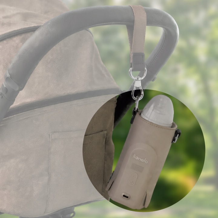 Lionelo Thermup Go Evo Θερμαντήρας Ταξιδίου Beige Taupe