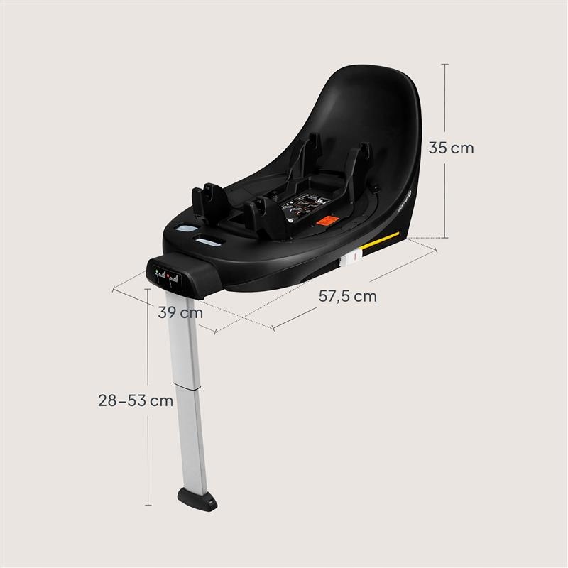 Lionelo Moxie i-size Bάση isofix Περιστρεφόμενη 360° EasyTurn