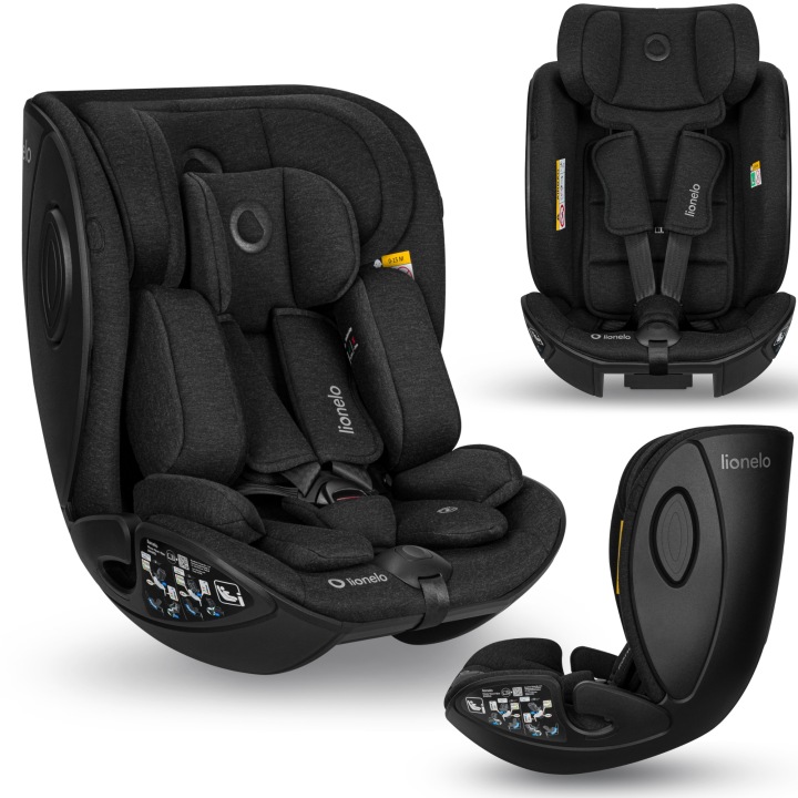 Lionelo Moxie Next i-Size κάθισμα αυτοκινήτου 40-105 cm black