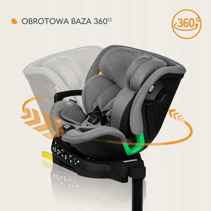 Lionelo Harmony i-Size κάθισμα αυτοκινήτου 40-150 cm isofix Beige Sand Bamboo