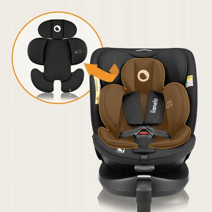 Lionelo Navy i-Size κάθισμα αυτοκινήτου 40-150 cm isofix Black Tirquase