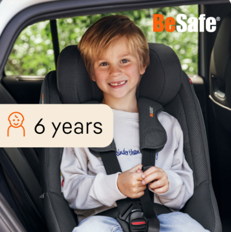 BeSafe Beyond 360 i-Size Παιδικό Κάθισμα ΑυτοκινήτουFresh Black Cab 61-125cm (6 μηνών- 6 ετών) - 1