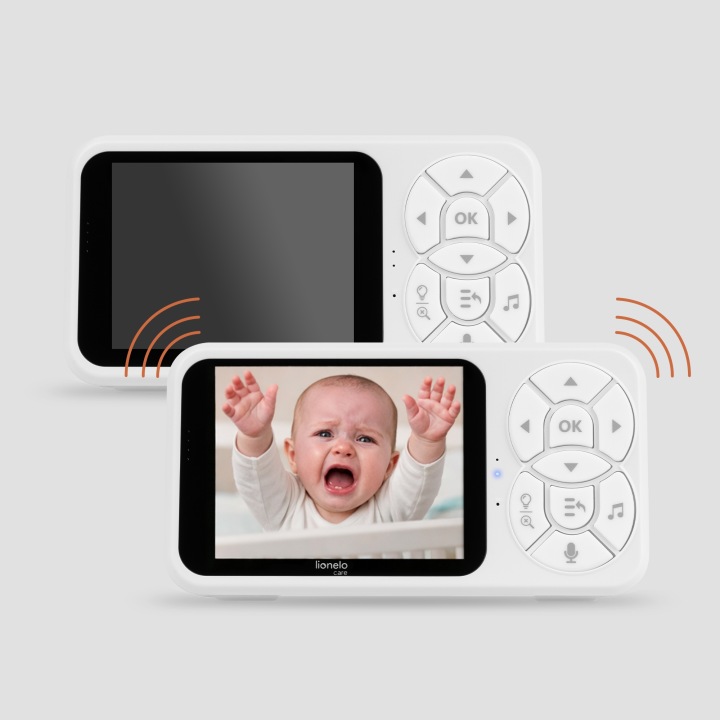 Lionelo Babyline 3.4 Ηλεκτρονική Ενδοεπικοινωνία με Κάμερα & Οθόνη 3.5″