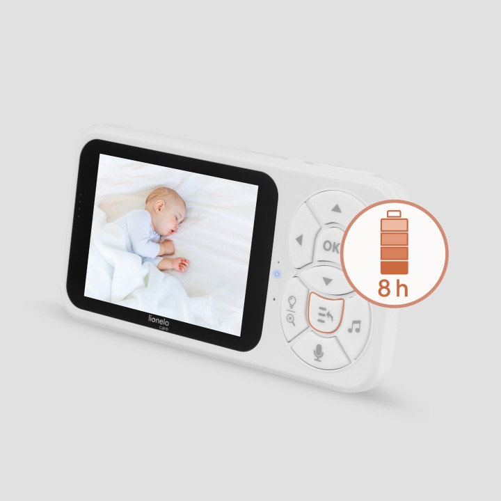 Lionelo Babyline 3.4 Ηλεκτρονική Ενδοεπικοινωνία με Κάμερα & Οθόνη 3.5″