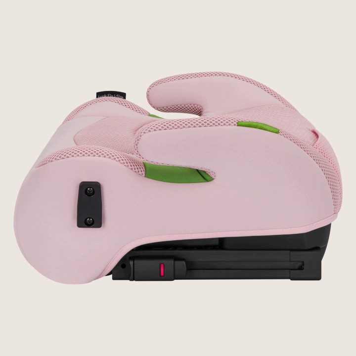 Lionelo Luuk Fix i-Size κάθισμα αυτοκινήτου isofix 125-150cm Pink Baby